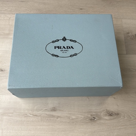 Prada Monolith rubber Black Platform Sandals black size 8 NWT in box - Picture 4 of 13